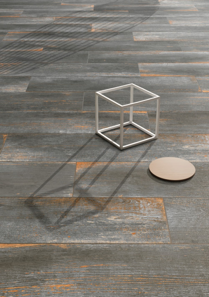 Керамогранит Vitra RusticWood Черный МатR10A 7Р 20x80 (1,76) 