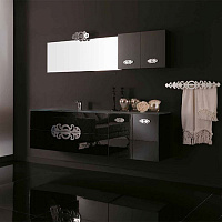 Eurolegno Glamour Комплект подвесной мебели, Цвет: чёрный глянцевый