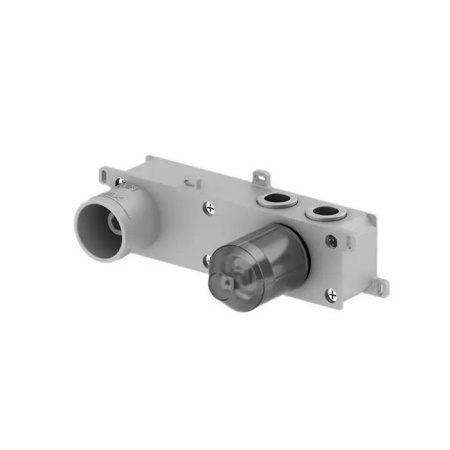 Gattoni Soffio Смеситель для раковины встроенный с внутренней частью. на 2 выхода. излим 200мм. цвет хром 