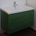 IDEA STELLA/IDEA Комплект мебели, 2 ящика, внутр.часть 03037, с 2-мя ручками хром,  90*54*49см, Цвет: зеленый/verde 07