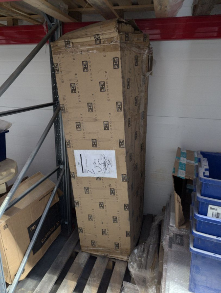 Laufen Palomba Шкаф подвесной, 360х310х1650мм, с 1 дверцей, DX, цвет: белый матовый (НЕ производится!) 