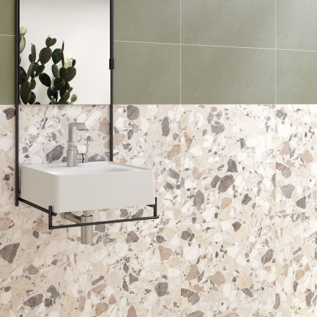 Керамогранит Vitra Marble-X декорТерраццо LPR 60X60 (1,44) 