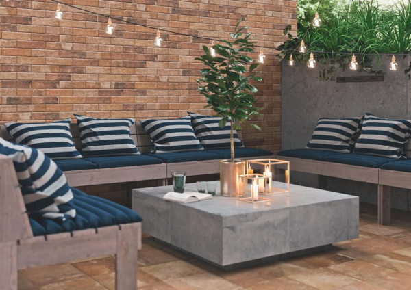 Капинос угловой  Scandiano Rosso kapinos stopnica narozna 33x33 