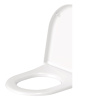 Duravit Starck 3 Сиденье с крышкой , белое ,петли  нерж сталь, без микролифта (Спец.цена!!!) 