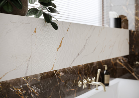 Плитка Ceramika Paradyz Guarda Bianco Rekt Polysk 29,8x89,8 