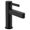 HANSGROHE FINORIS Смеситель для раковины на 1 отверстие, однорычажный, с донным клапаном, цвет черный матовый