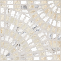 Керамогранит Vitra Marble-Beton Декор Круговой Светлый 60x60