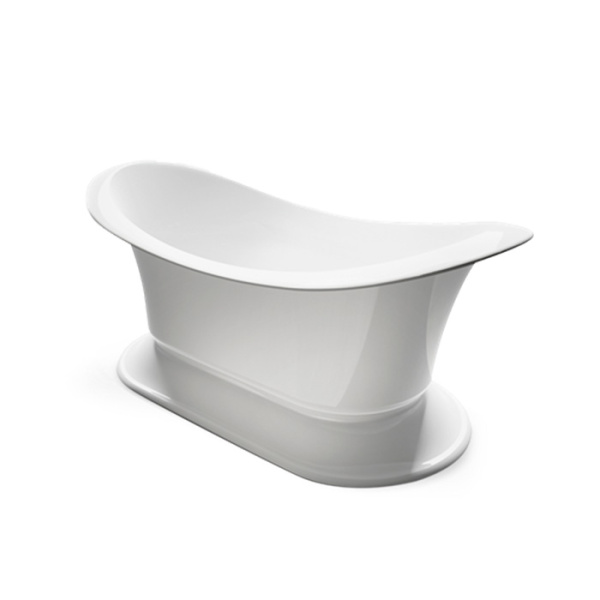 Gruppo Treesse Grand Soleil Ванна 185x85xh75 см. (без гидромассажа, отделка бронза) 