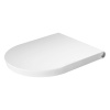 DURAVIT WHITE TULIP Сиденье с крышкой для унитаза, с SoftClose, петли хром, цвет белый (продаем с унитазами!)