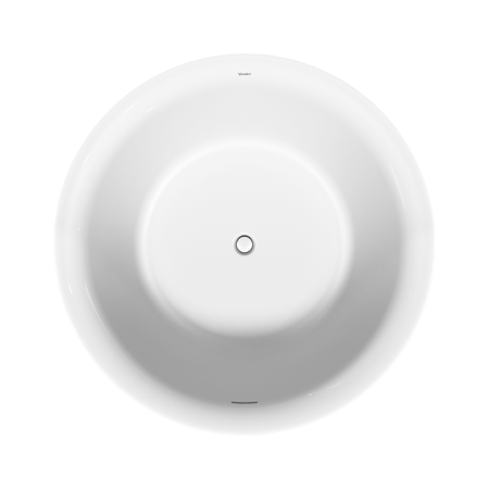 Duravit White Tulip Ванна акриловая D1400хh630 мм , отдельностоящая, с бесш.панелью и рамой, со спец сливом и переливом, цвет белый 