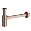 Newform  Сифон для раковины, регулируемый по высоте  D=32 мм - длина=300 мм, цвет:  PVD copper bronze