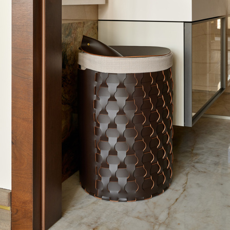 ADJ Мешок для корзины для белья Bottega 1057 Ø40xH57 (00.Grigio) 