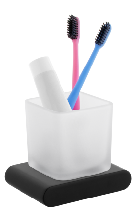 Стакан Remer Lounge LN15NO, черный матовый 