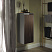 Burgbad Yso Шкаф подвесной 40x35x97 см, цвет светло-серый глянцевый/коньячный орех