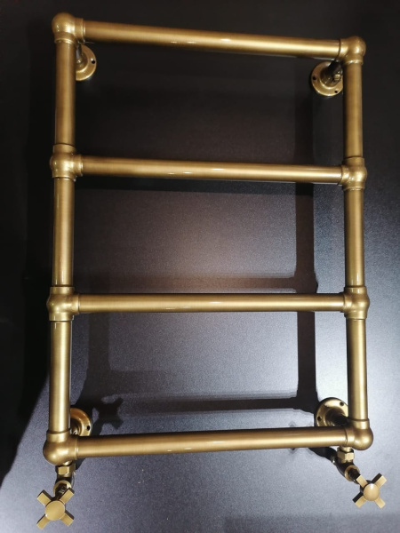 Полотенцесушитель водяной 750x500mm , бронза 