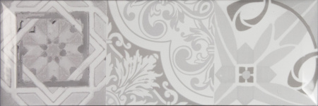  Antique gris brillo bisel 10x30 