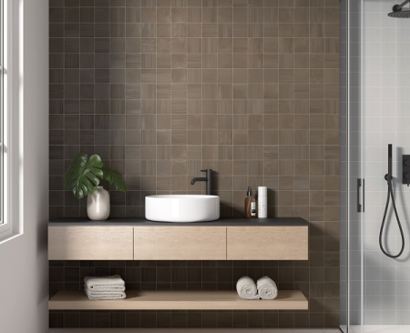  32698 HIKARI Brown DECOR 10х10 см 