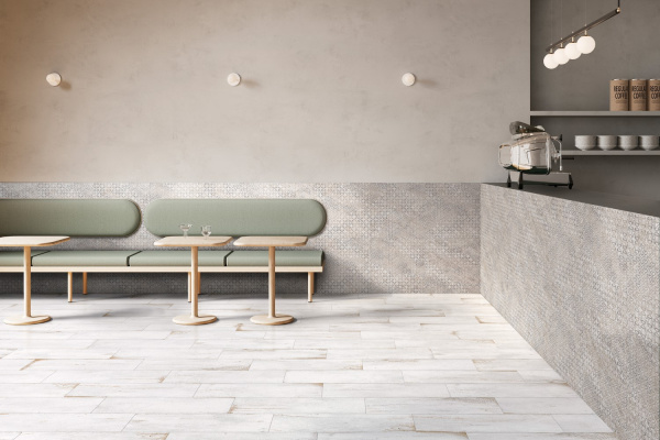 Rusticwood White Matt 20x80 