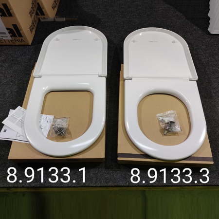 LAUFEN Kartell Сиденье с крышкой для унитаза, с микролифтом, съемное, цвет черный матовый 