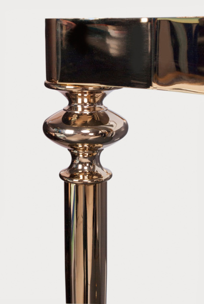 TW Bristol 874.3, структура металлическая под раковину-консоль AR874 р-р 1050*560*h850, материал: латунь, цвет отделки: золото 