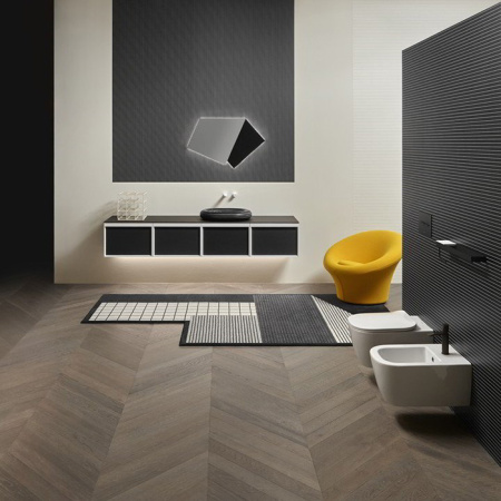 ANTONIO LUPI INDIGO Излив для раковины 200 мм., настенный, в комплекте с встраиваемой частью, цвет белый матовый 