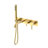 NEMO NM-2353BG Смеситель из стены для ванны BRUSH GOLD