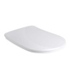 Kerasan Nolita Сиденье для унитаза SLIM быстросъемное, цвет белый глянц, петли хром