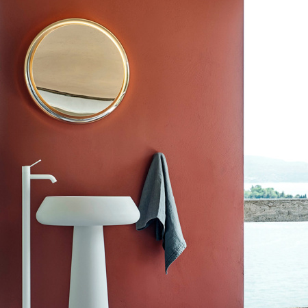 Agape Solid Зеркало Ø605x120 мм., с подсветкой 