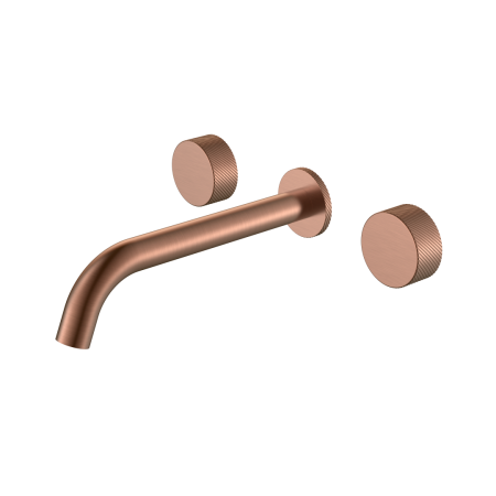 Смеситель из стены STICK SPIRALE на 3 отв. COPPER BRUSHED 