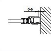 Kermi Магнитный уплотнитель 2000 мм ответного профиля для ниши, для Filia/XP, Gia/XP, Diga, Pasa/XP (1264 )1шт