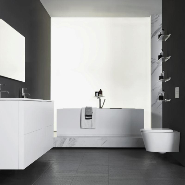 Laufen Kartell Сиденье с крышкой для  с микролифтом, съемное, цвет белый глянец 