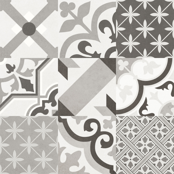 Плитка Pixel 8 (MIX) 20х20 