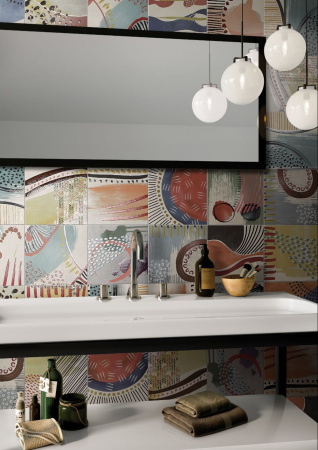 Керамогранит Codicer Moorea Mix Decor 25x25 