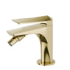 Newform Delta Zero Смеситель  для биде без донного клапана, цвет:  PVD glossy gold