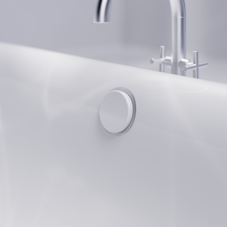 BETTE Mono Cлив-перелив для ванн EVE/и других моделей, сталь/эмаль, цвет белый (new 2024) 