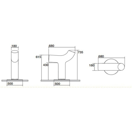 Kerasan Artwork Cтатуэтка декоративная из керамики для ванной комнаты "COW", цвет белый 
