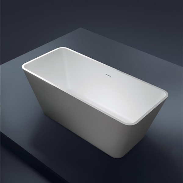 Gruppo Treesse Viva Ванна отдельностоящая овальная 165х70х60 см из искусственного камня, цвет белый матовый 