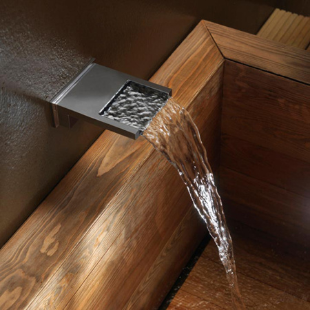 Bossini  Cascata XL Излив для ванной или душа, латунь каскадная суруя 1/2 - хром 