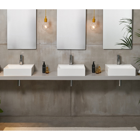 Catalano PREMIUM Раковина 45x35, с 1 отв. под смеситель, покрытие Cataglaze+, цвет белый глянцевый 