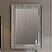 KERASAN Retro Зеркало Specchiera 70x100,цвет серебро состаренное