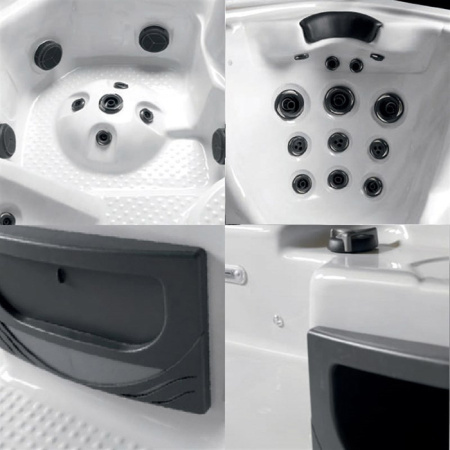 Gruppo Treesse Ibiza Минибассейн 275x228x100 см отдельностоящий 