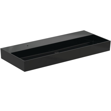 Ideal Standard Solos Раковина подвесная 120х50см, с 1 отв, без перелива, цвет: черный глянцевый 