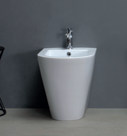 AZZURRA FORMA Биде  приставное  54х37х42см , с 1 отв под смеситель,с креплением, цвет белый 