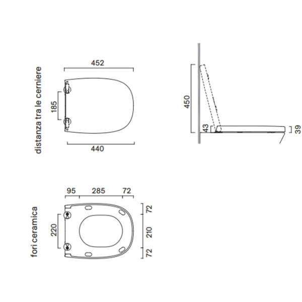 Catalano Alvea Сиденье для унитаза с микролифтом, быстросъемное, цвет белый глянцевый 