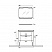 KERASAN Waldorf Комплект подвесной мебели 80см с 1 ящиком и 1 дверцей, Цвет: bianco matt.
