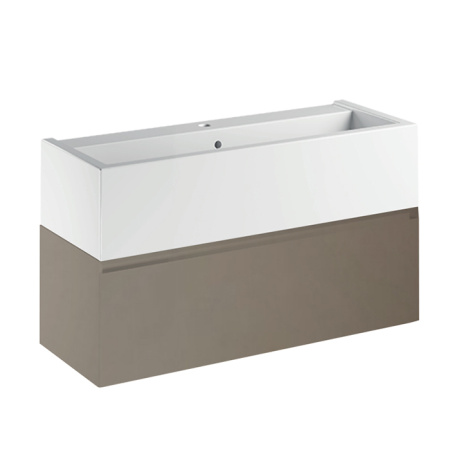 KERASAN KANAAL Тумба  подвесная , 1 ящик, 100х46,5 см, цвет Matt Hazel 