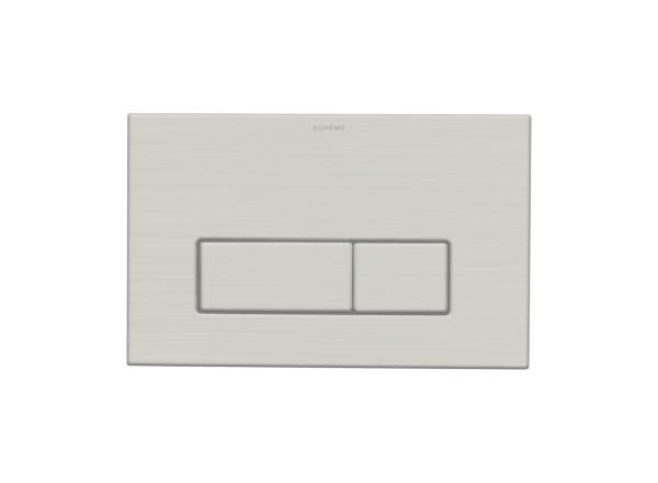 Кнопка для инсталляции, нерж.сталь Nickel Brush (для 666) 