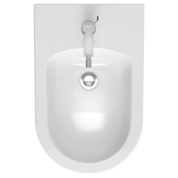 Duravit Me by Starck Биде подвесное 570х370 мм,  с 1 отв. под смеситель, с креплением, цвет белый (Спец.цена из наличия) 