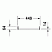 Duravit Vero Полотенцедержатель труба с квадратным сечением, 449x14мм, хром