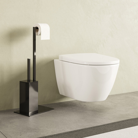 Roca ONA Унитаз подвесной Rimless 360x530x290 мм, с горизонтальным выпуском, белый (СЦ по Акции) 